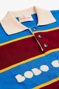 Pull Enfant Polo Coton Bio Bolder – Multicolor | Centre Commercial