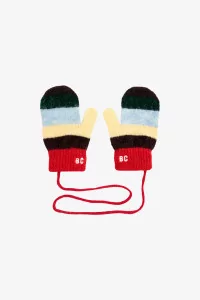 Moufles Enfant Maille Rayée Laine – Multicolor | Centre Commercial