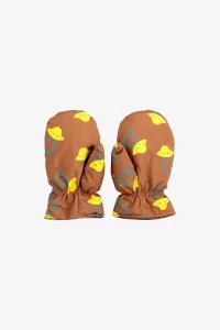 Moufles Enfant Pixel Abduction – Brown | Centre Commercial