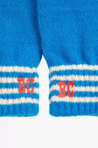 Gants Enfant Maille Polyester Recyclé Bobo Choses – Light Blue | Centre Commercial