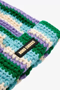 Bonnet Enfant Maille Acrylique Recyclé Bobo Choses – Aqua Blue | Centre Commercial