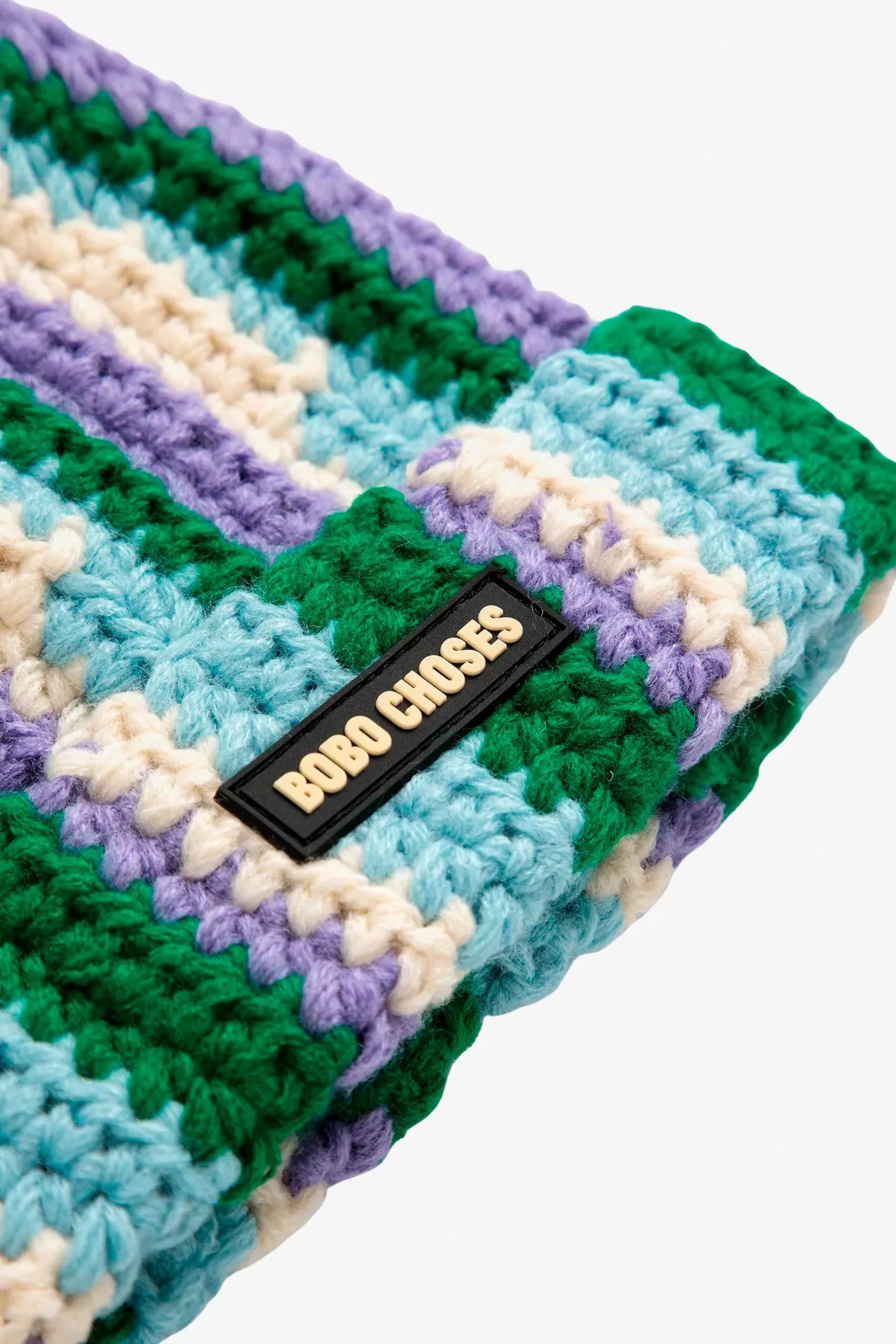 Bonnet Enfant Maille Acrylique Recyclé Bobo Choses – Aqua Blue | Centre Commercial