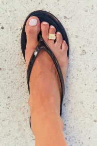 Amalia Simuero Silver Toe Ring – Yellow | Centre Commercial