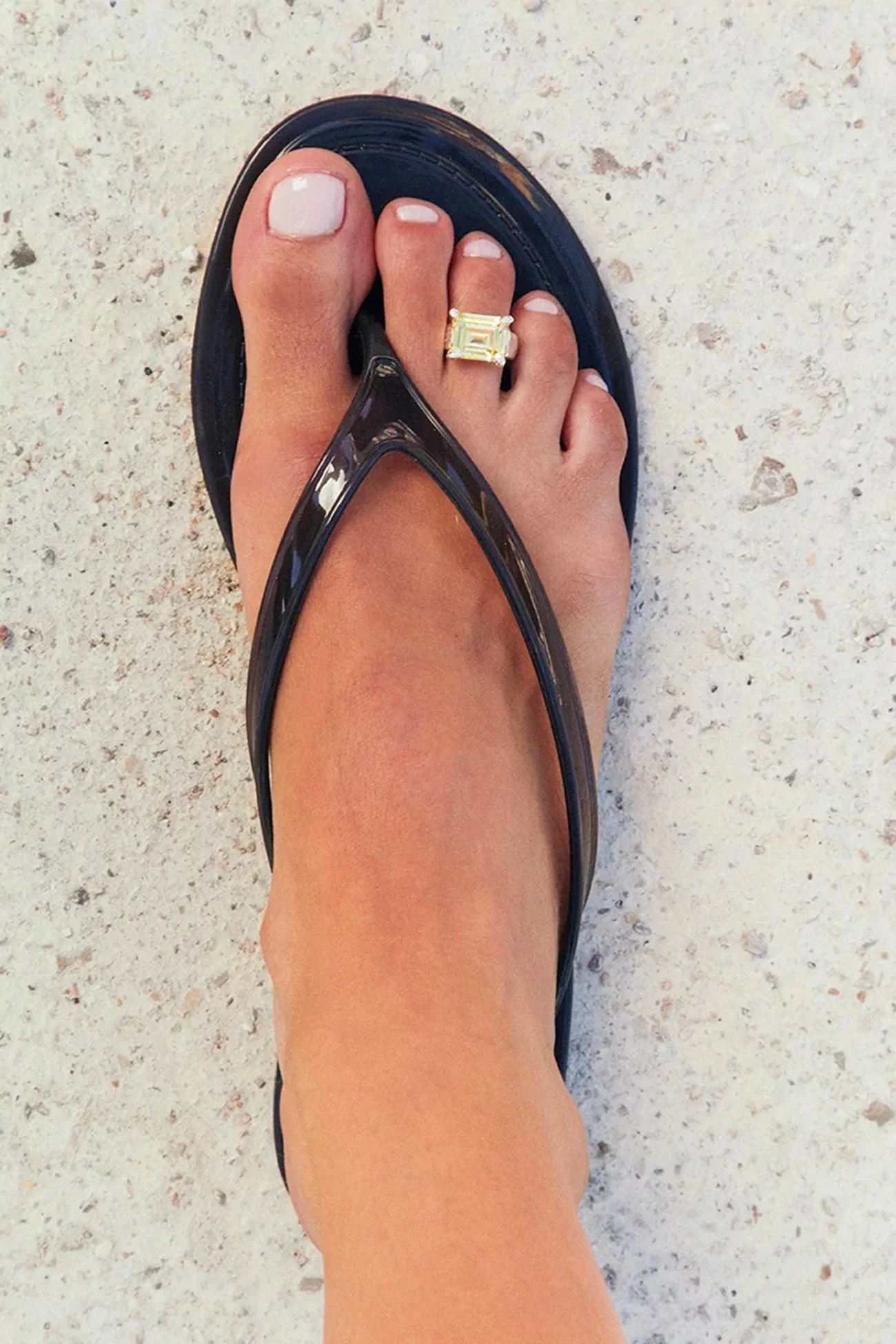 Bague de Pied Amalia Simuero Argent – Jaune | Centre Commercial