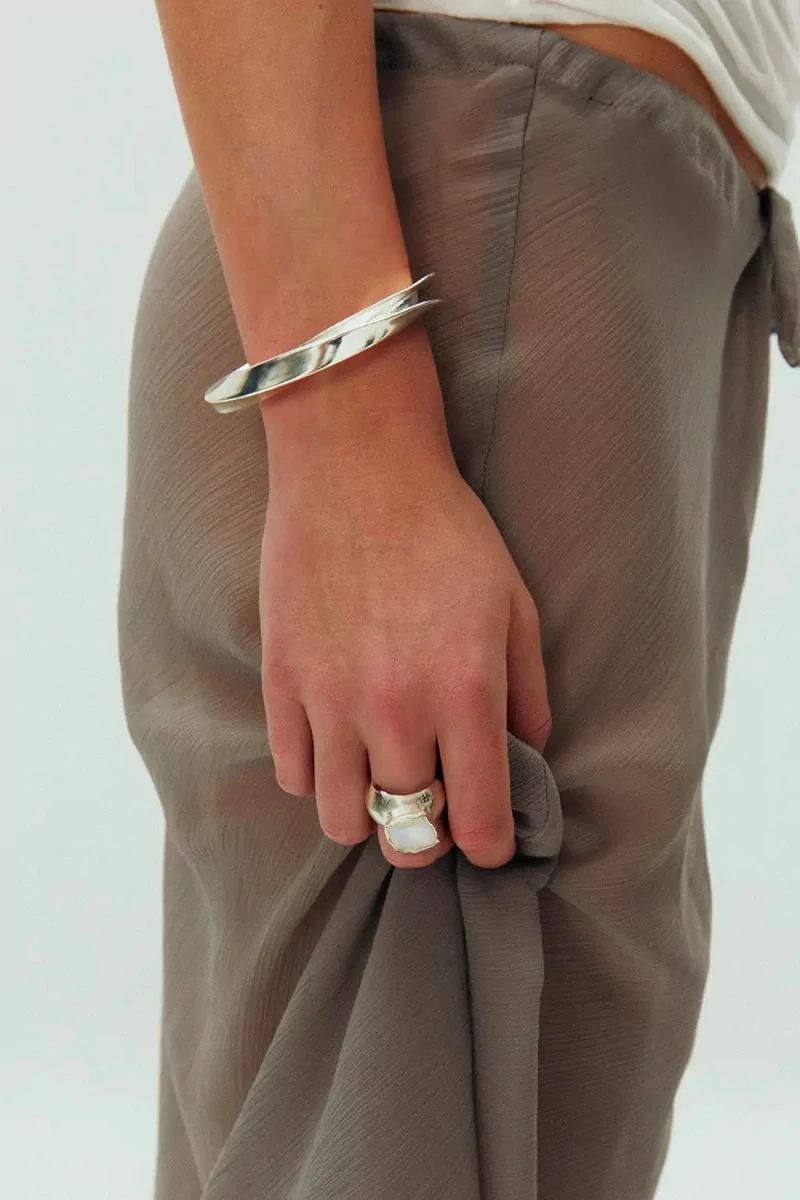 Bracelet Ambar Simuero Argent Recyclé – Argent | Centre Commercial