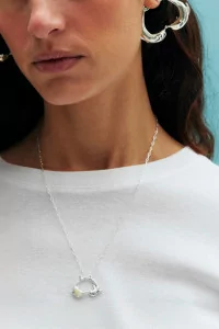 Los Delfines Necklace Simuero Silver – Silver | Centre Commercial