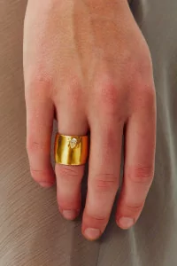 Mel Ring Simuero Yellow Zirconia – Yellow | Centre Commercial