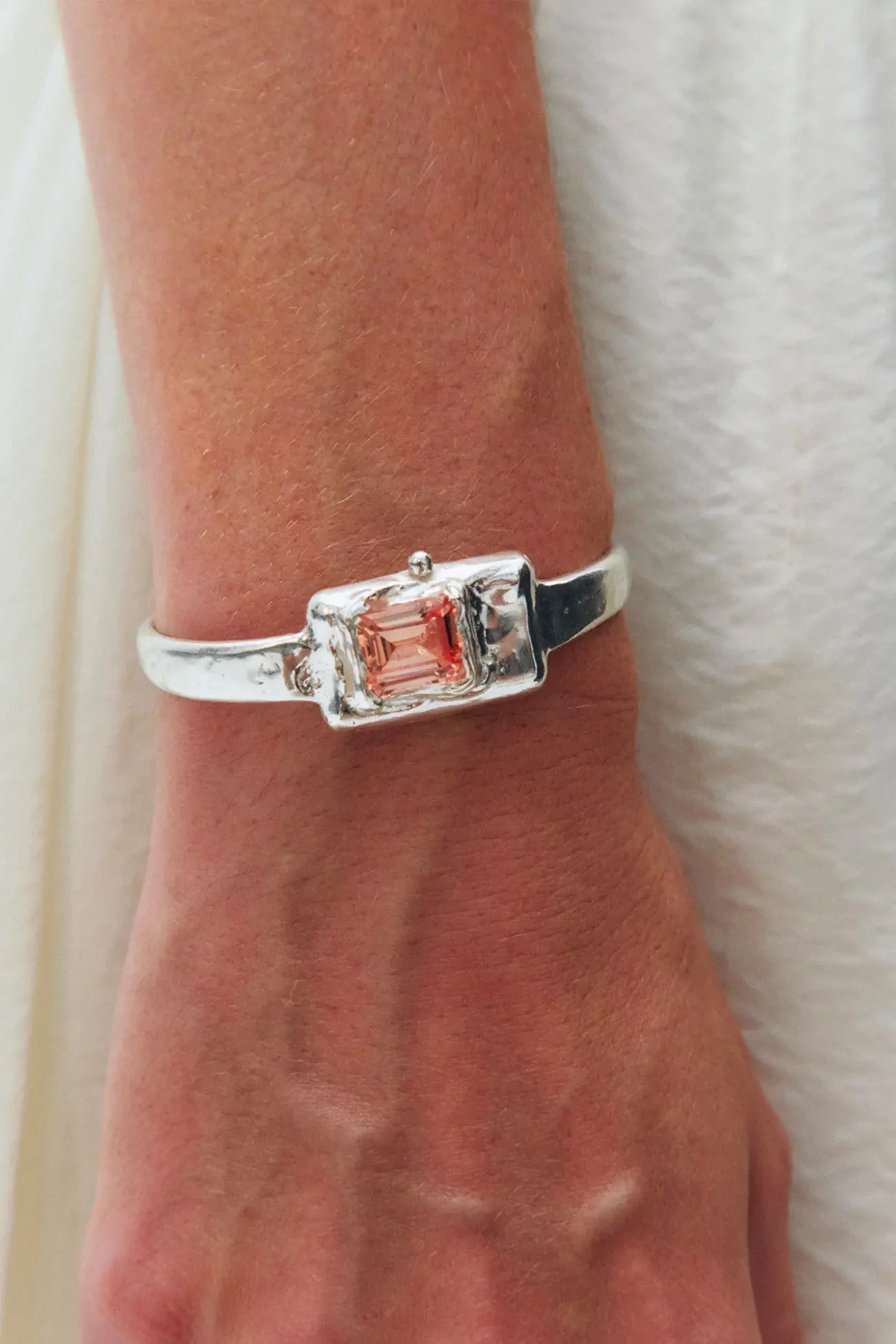 Mimosa Pink Bracelet Simuero Sapphire – Silver | Centre Commercial
