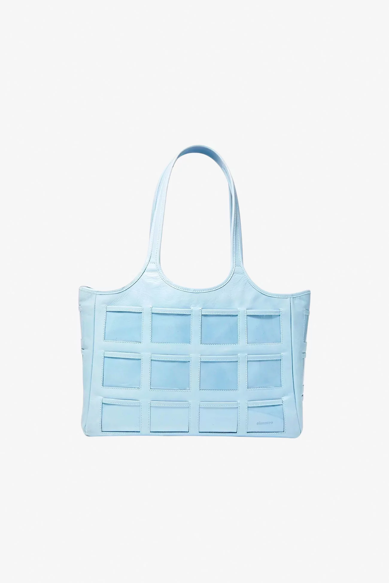 La Costa Bag Simuero Waxed Nappa Leather – Blue | Centre Commercial