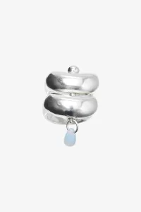 Gilda Ring Simuero White Quartz – Silver | Centre Commercial