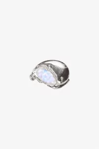 Junio Ring Simuero Moonstone – Silver | Centre Commercial