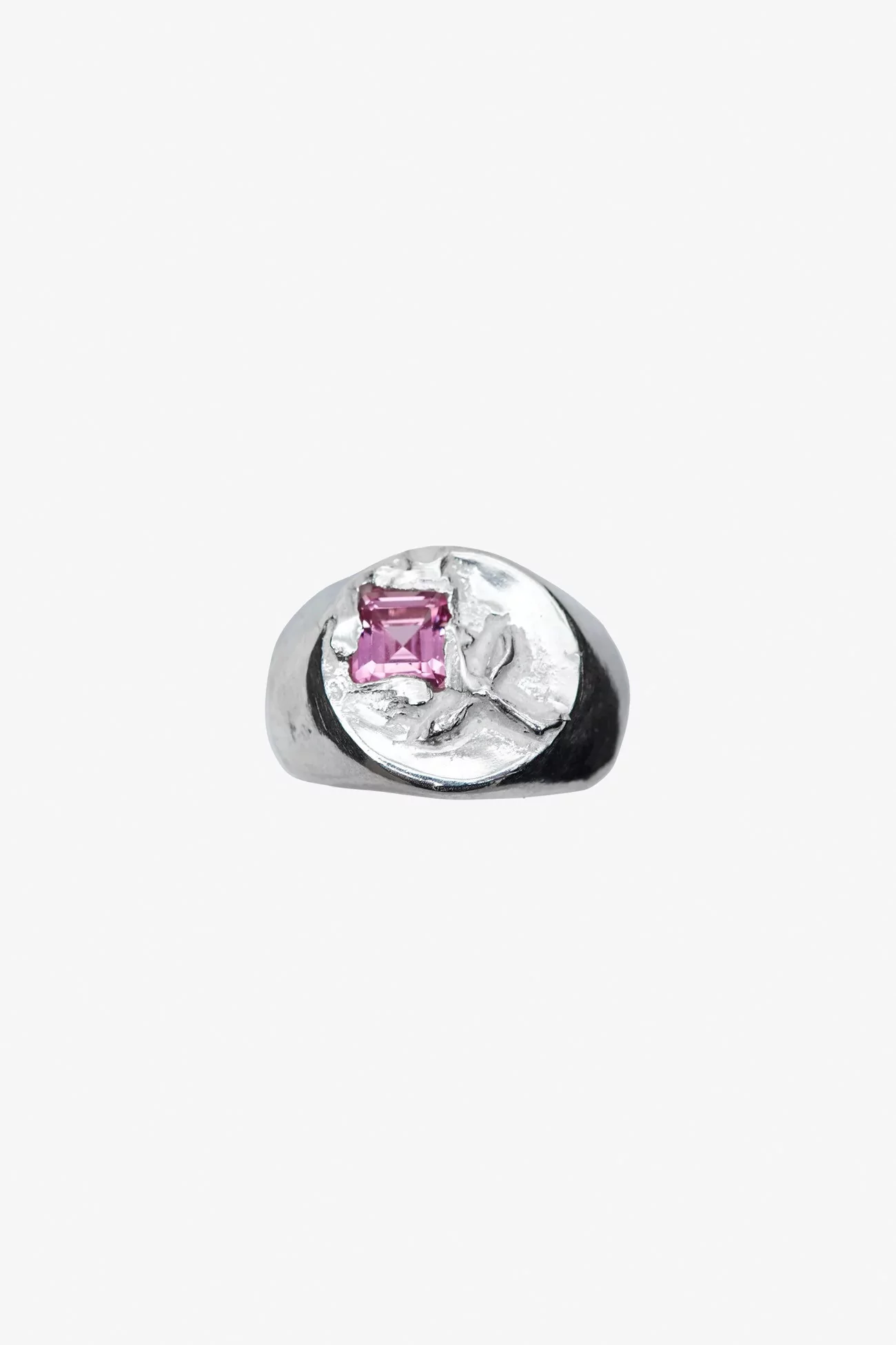 Bague de Pied Rosita Simuero Saphir Rose – Argent | Centre Commercial
