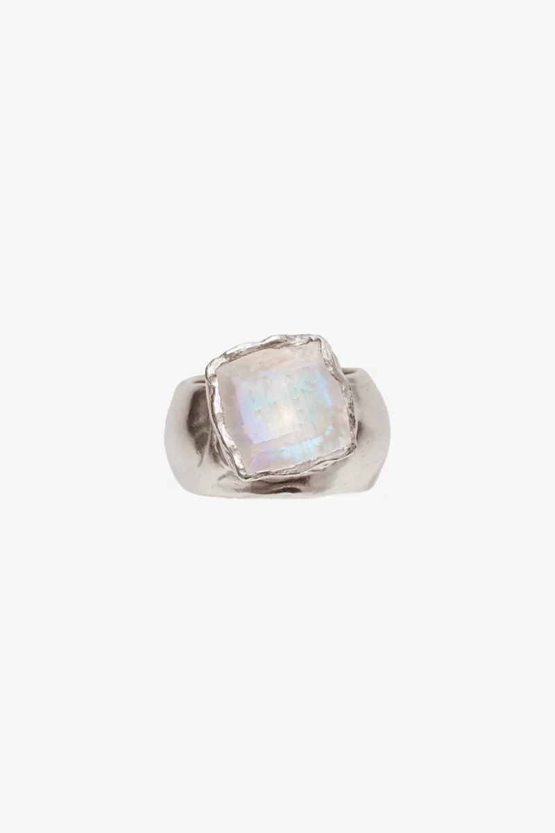 Silva Ring Simuero Moonstone – Silver | Centre Commercial