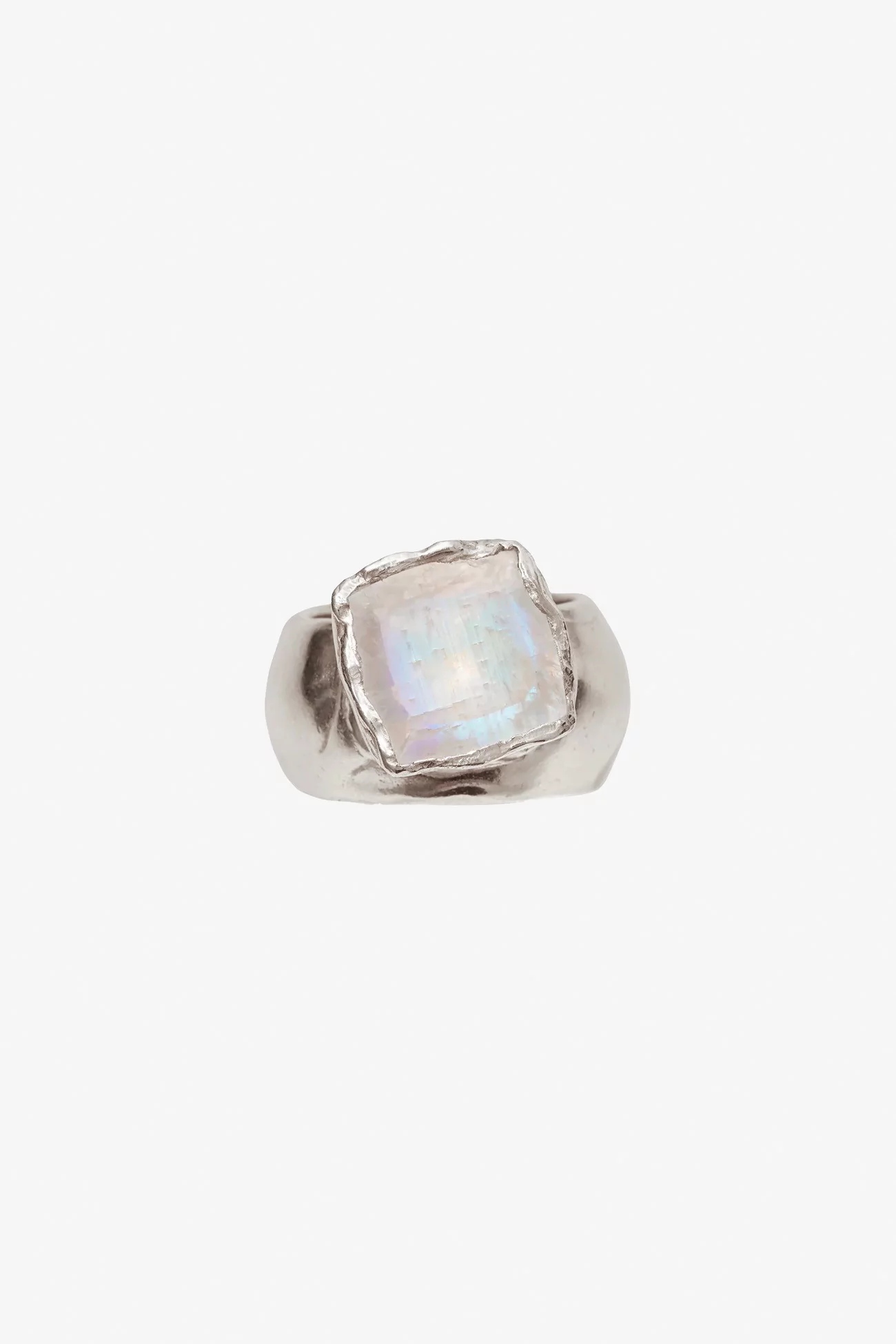 Bague Silva Simuero Pierre de Lune – Argent | Centre Commercial