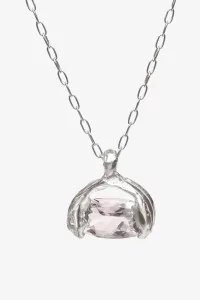 Abril Necklace Simuero White Topaz – Silver | Centre Commercial