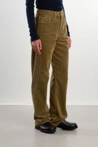 Vintage Loose Corduroy Cotton Pants – French Khaki | Centre Commercial