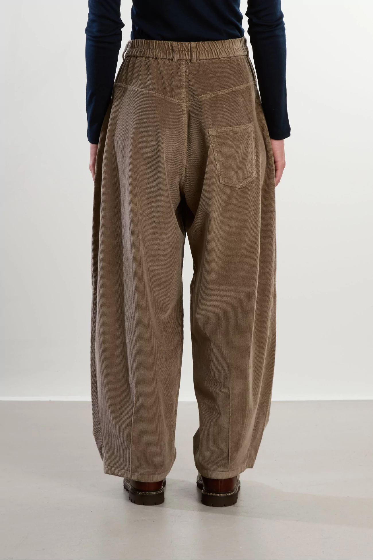 Pantalon Baggy Velours Côtelé Corduroy Baggy – Sage | Centre Commercial