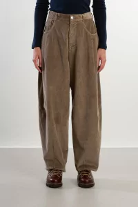 Corduroy Baggy Pants Cotton Modal – Sage | Centre Commercial