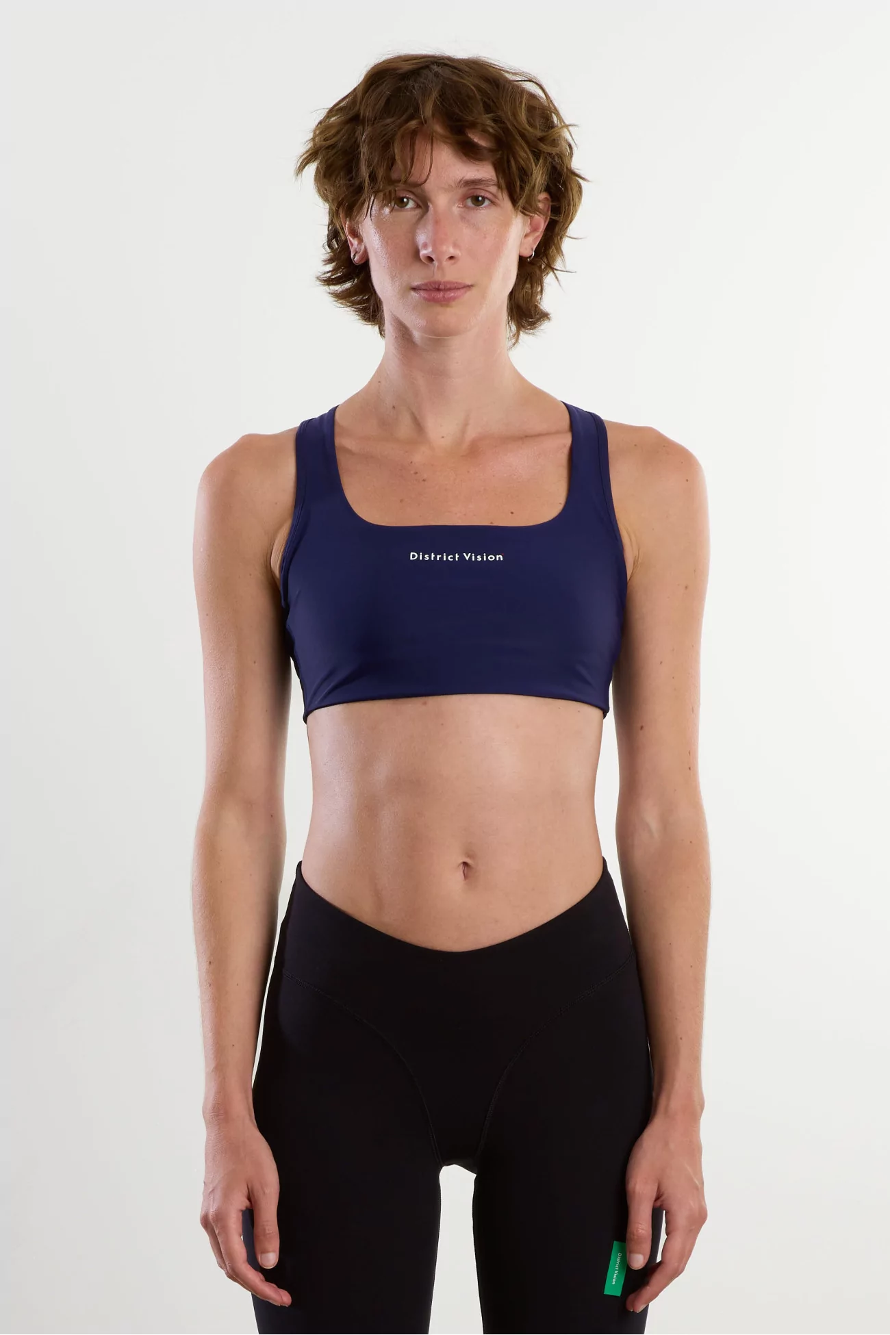 Brassière Maintien Moyen Nylon Recyclé Racer-Back – Indigo | Centre Commercial
