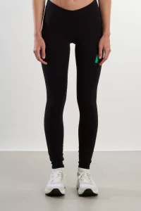 Legging Long Double Interlock Yoga Full Length – Black | Centre Commercial