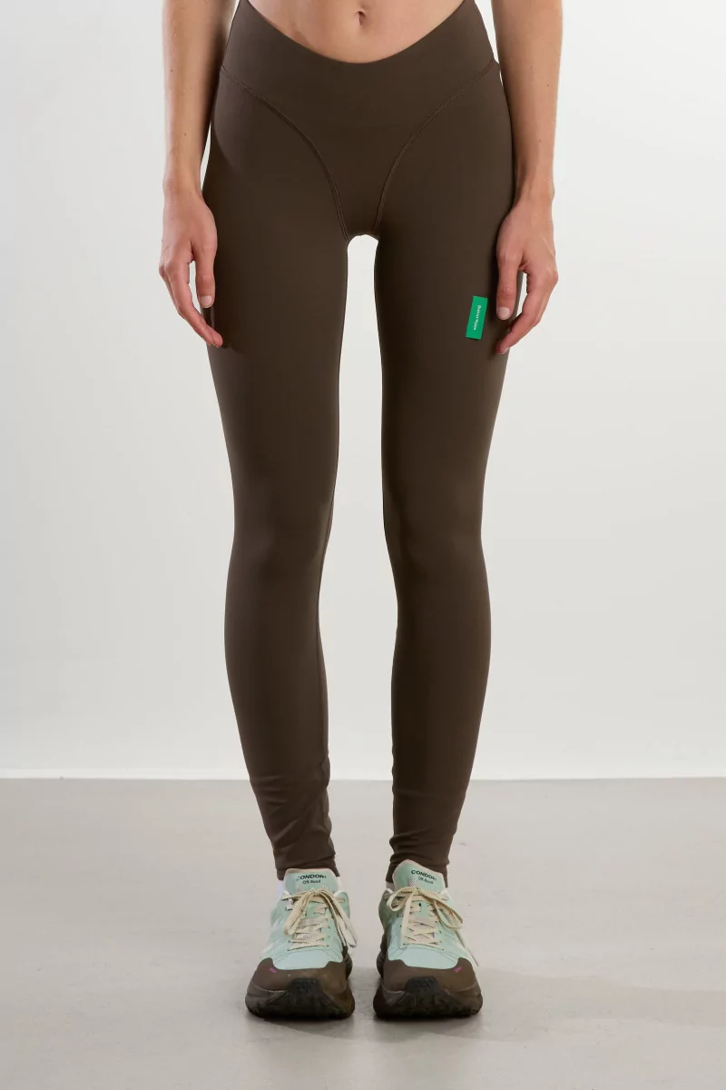 Legging Long Double Interlock Yoga Full Length – Earth | Centre Commercial
