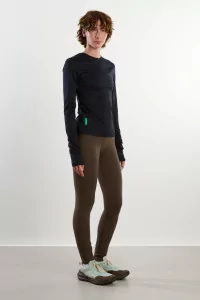 T-Shirt Technique Manches Longues Paneled – Black | Centre Commercial