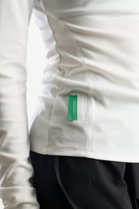 T-Shirt Technique Manches Longues Paneled – Lunar White | Centre Commercial