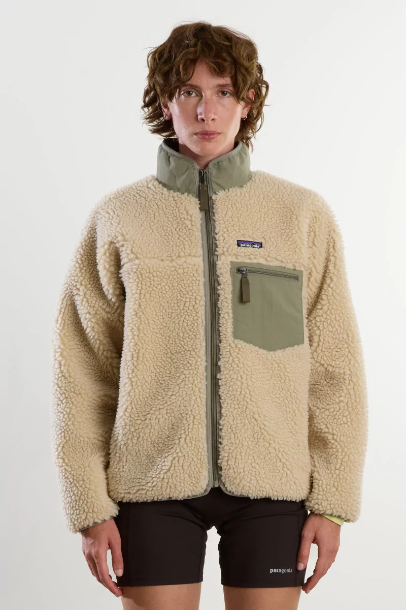 Veste Polaire Coupe-Vent Polyester Recyclé Classic Retro-X – River Rock Green | Centre Commercial