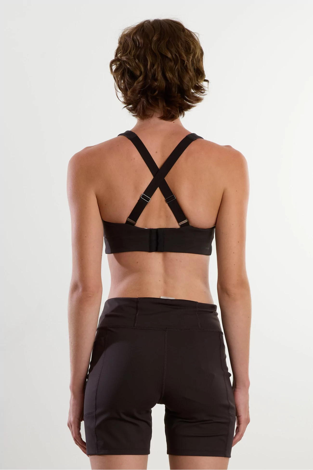 Brassière Sport Fort Maintien Nylon Recyclé Shadowlite – Black | Centre Commercial