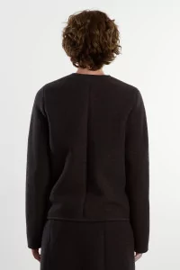 Veste Laine Feutrée Walker Mini – Charbon | Centre Commercial