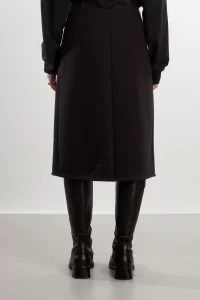 Felted Wool Walker Skirt – Charbon | Centre Commercial