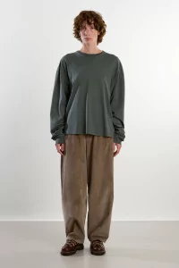 Cotton Jersey Roundneck T-Shirt – Zinc | Centre Commercial