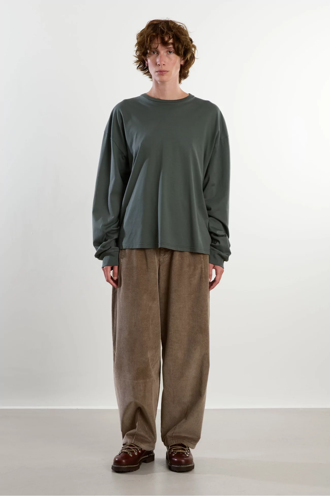 Cotton Jersey Roundneck T-Shirt – Zinc | Centre Commercial