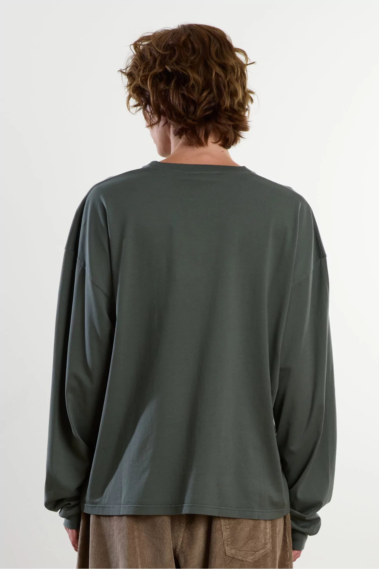 Cotton Jersey Roundneck T-Shirt – Zinc | Centre Commercial