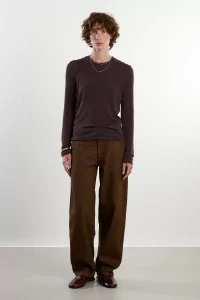 Ensemble Deux Tops Viscose Porto Set – Brown | Centre Commercial