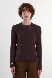 Two-Piece Viscose Porto Top Set – Brown | Centre Commercial