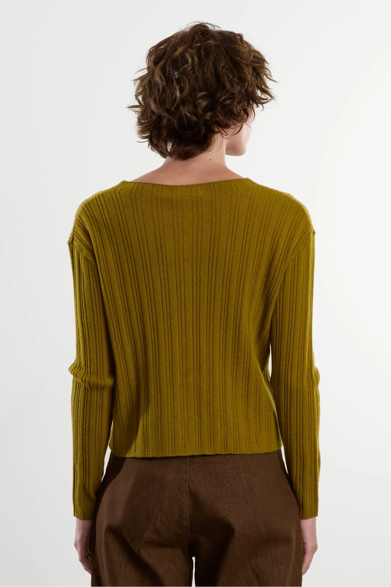Cardigan Laine Cachemire Bosco – Pistachio | Centre Commercial