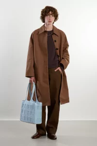 Trench Coton Oversize Rona – Brown | Centre Commercial