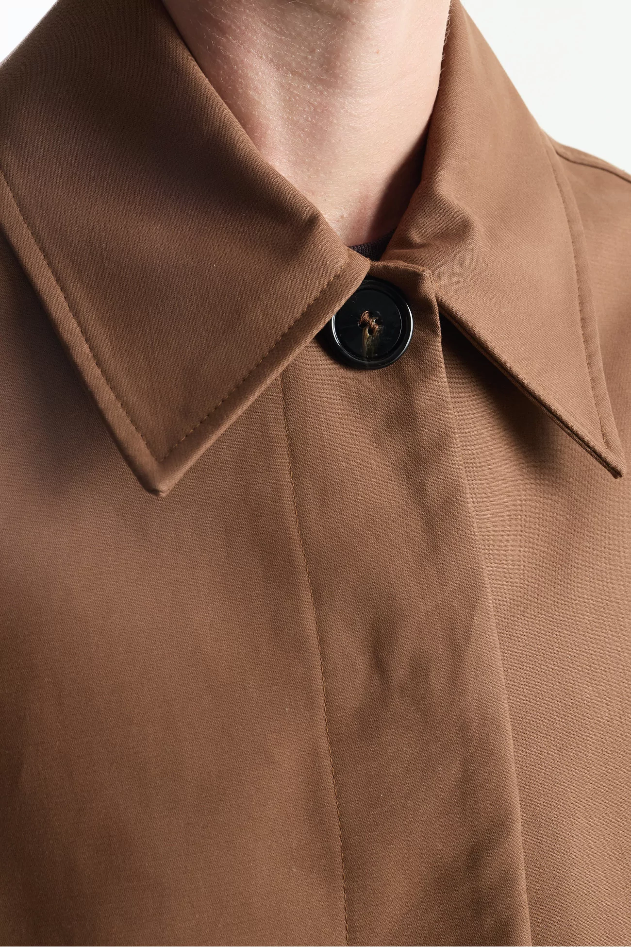 Trench Coton Oversize Rona – Brown | Centre Commercial