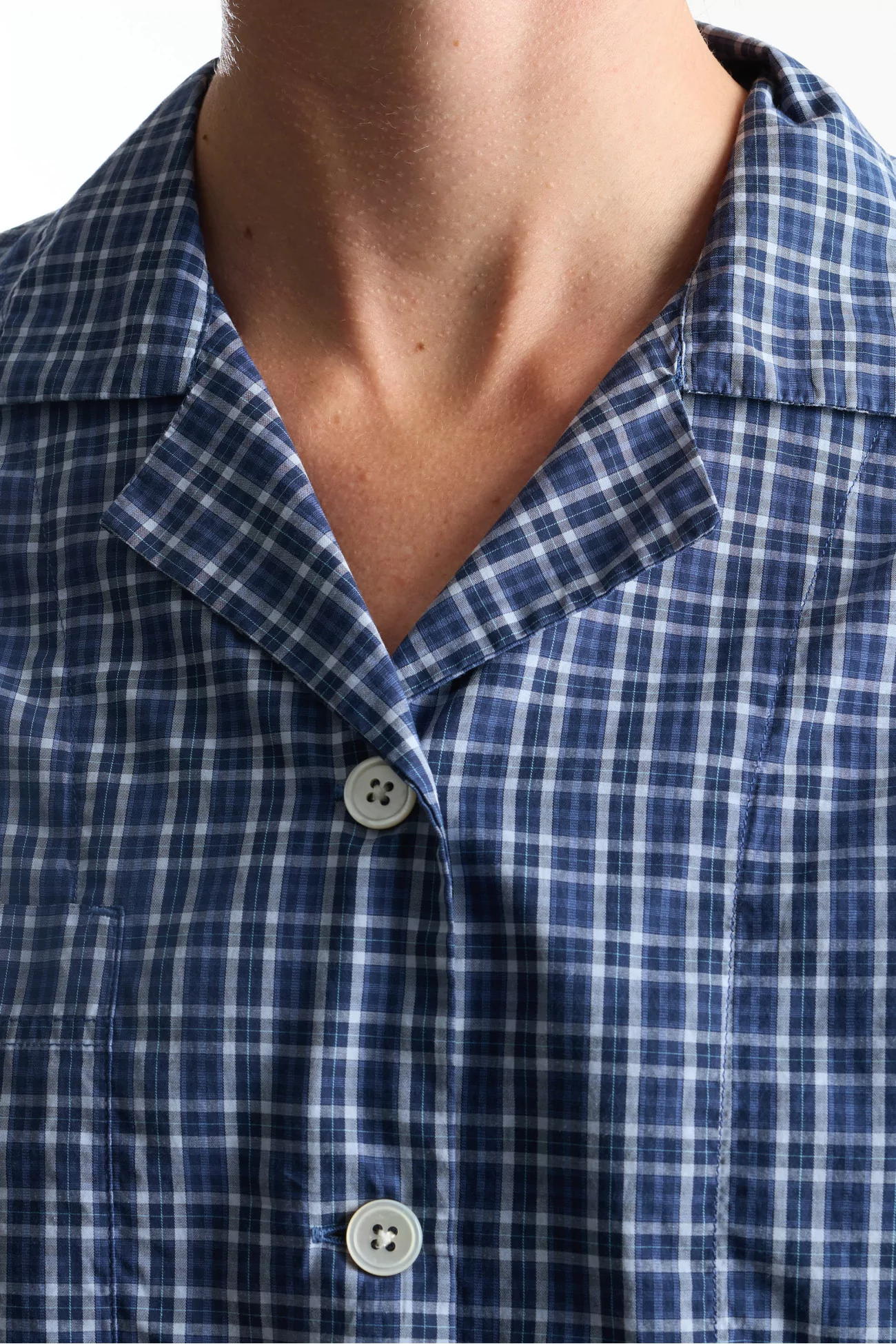 Organic Cotton Twill Shirt GOTS – Lanegan Checks | Centre Commercial