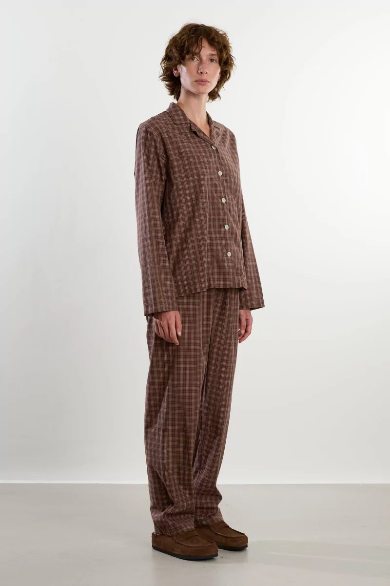 Organic Cotton Twill Shirt GOTS – Serra Checks | Centre Commercial