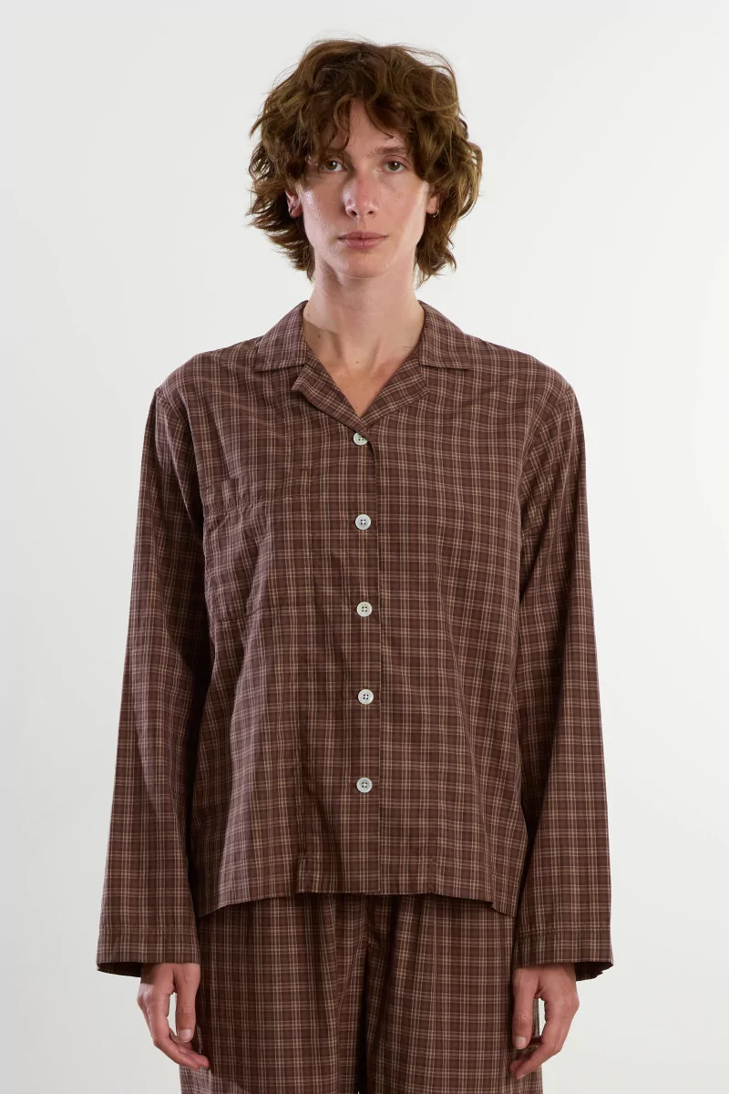 Organic Cotton Twill Shirt GOTS – Serra Checks | Centre Commercial