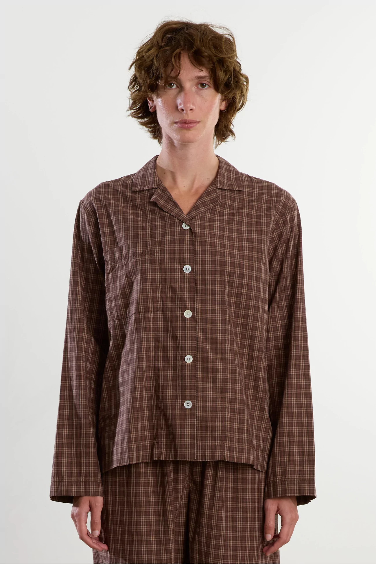 Organic Cotton Twill Shirt GOTS – Serra Checks | Centre Commercial