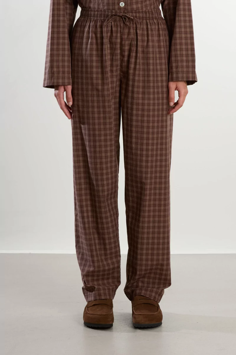 Organic Cotton Twill Pants GOTS – Serra Checks | Centre Commercial