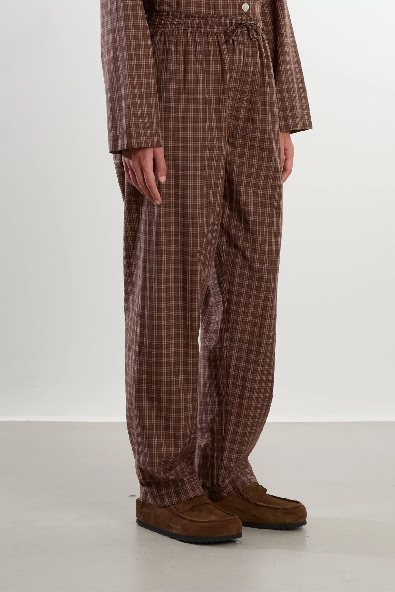 Pantalon Twill Coton Bio GOTS – Serra Checks | Centre Commercial