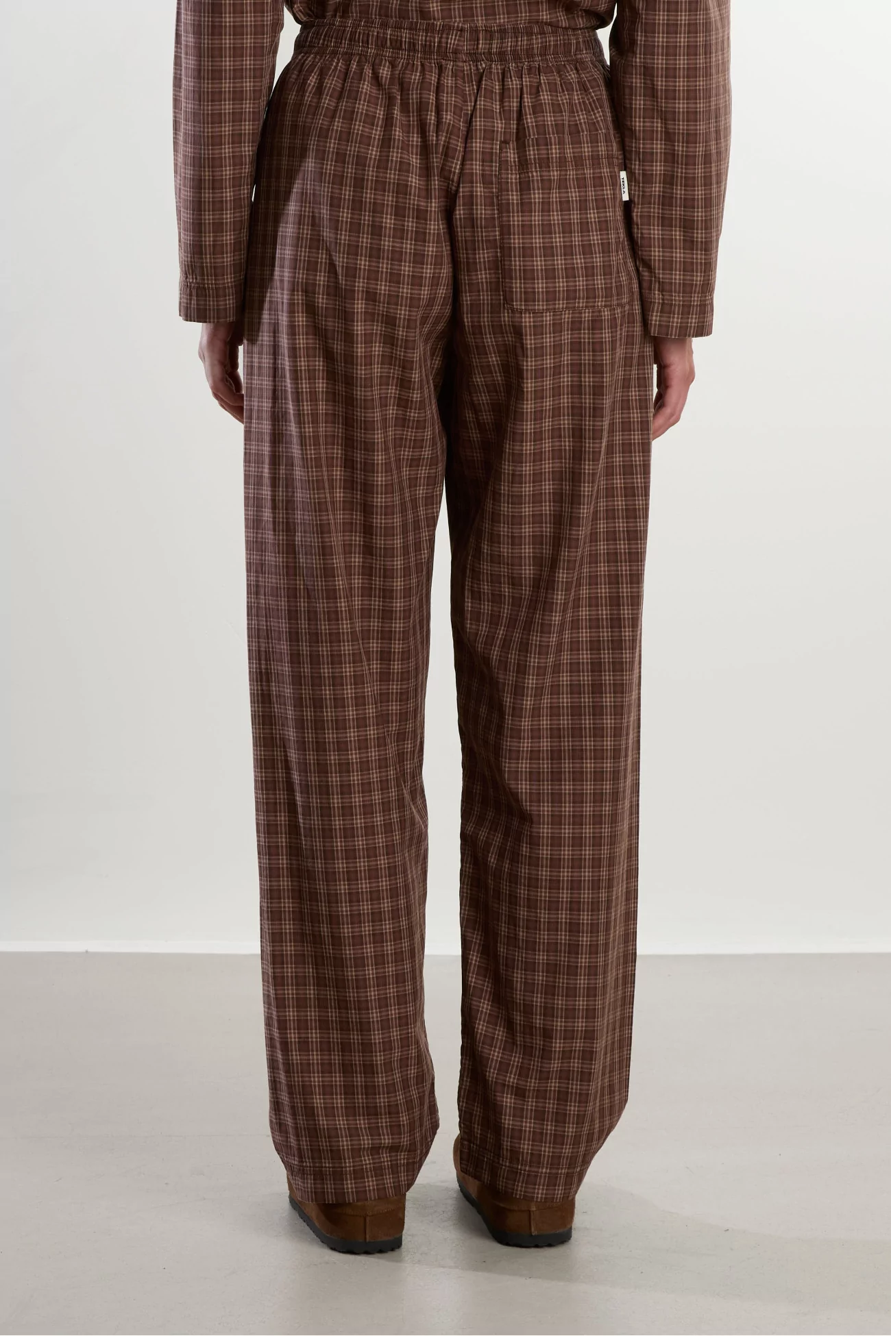 Pantalon Twill Coton Bio GOTS – Serra Checks | Centre Commercial