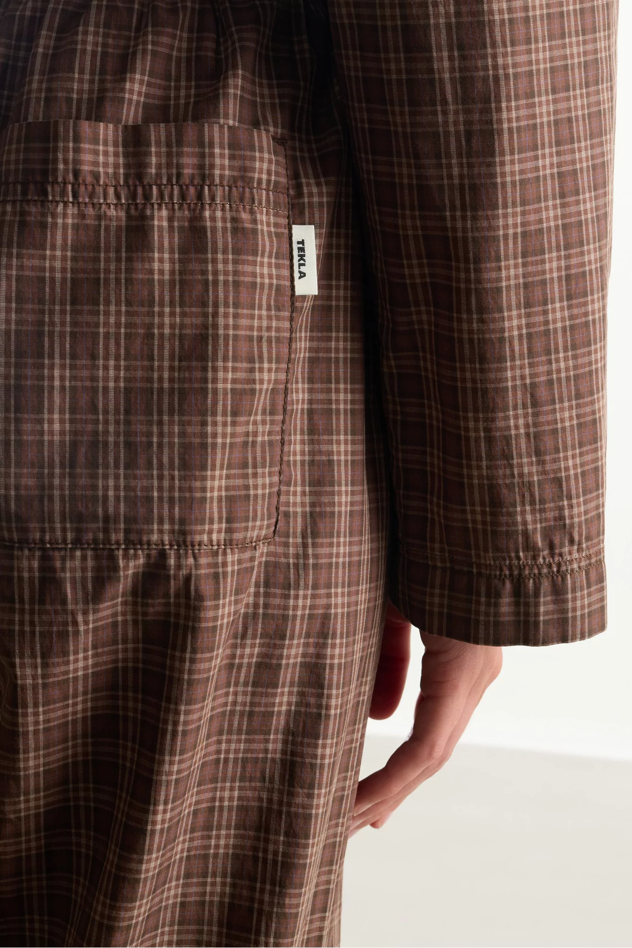 Pantalon Twill Coton Bio GOTS – Serra Checks | Centre Commercial