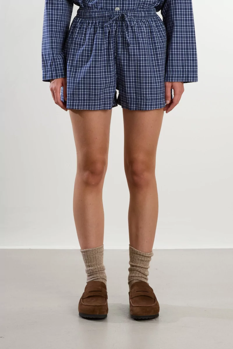 Organic Cotton Twill Shorts GOTS – Lanegan Checks | Centre Commercial