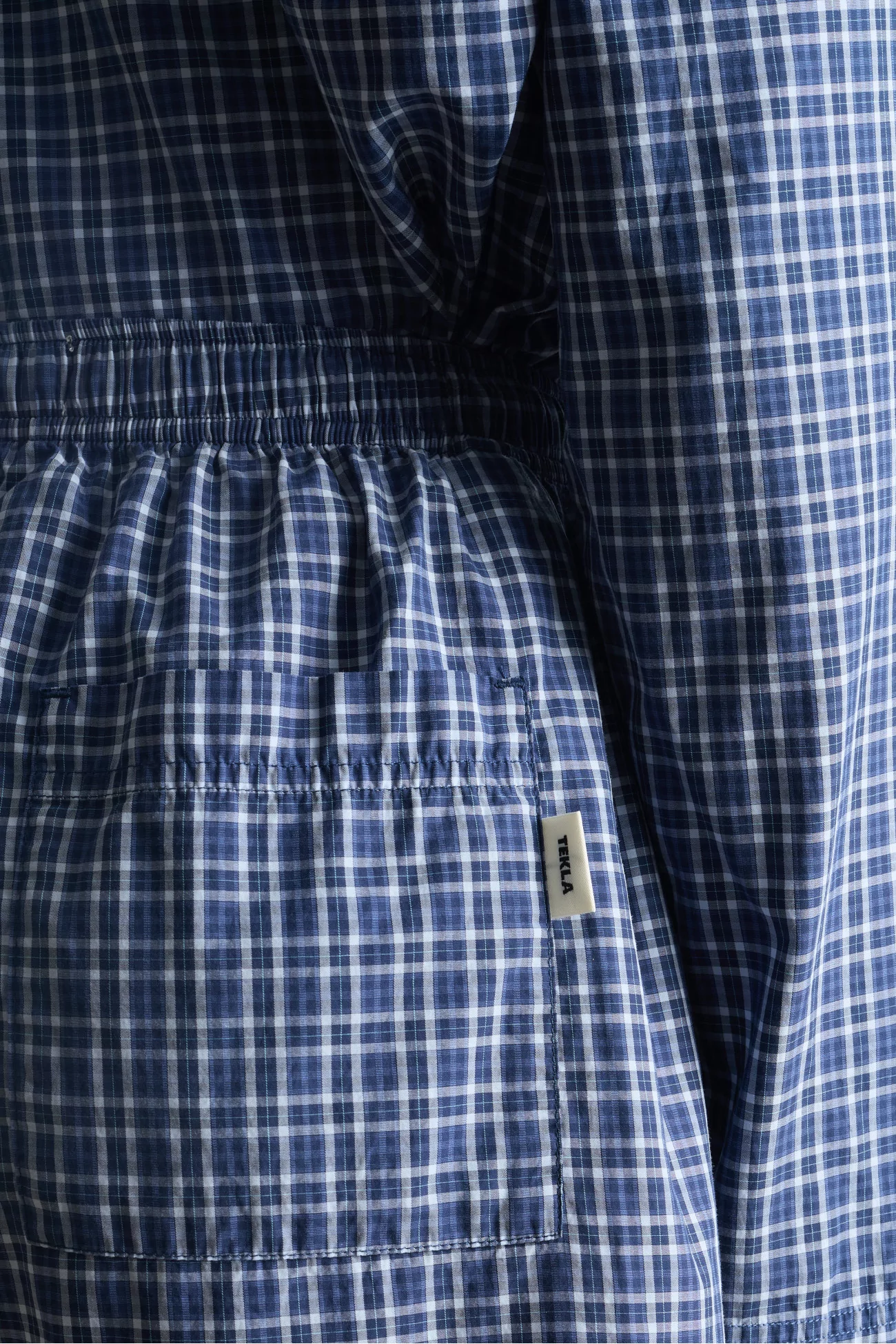 Organic Cotton Twill Shorts GOTS – Lanegan Checks | Centre Commercial