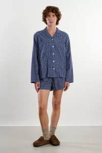 Organic Cotton Twill Shorts GOTS – Lanegan Checks | Centre Commercial